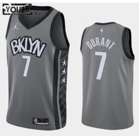 Dres Brooklyn Nets Kevin Durant 7 2020-21 Jordan Brand Statement Edition Swingman - Dječji